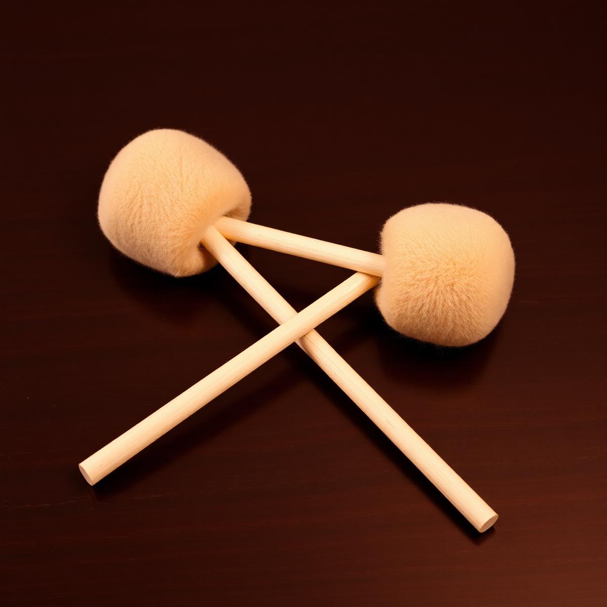 Felt Marching Mallet drumsticks